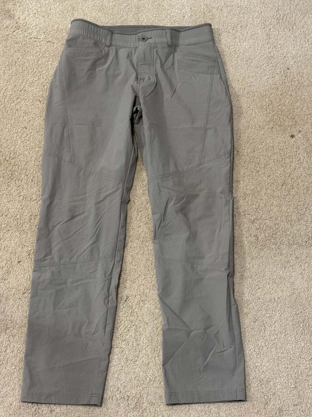 Kuhl Deceptr Pants Men's 32x32 Gray Technical Hiking Trousers